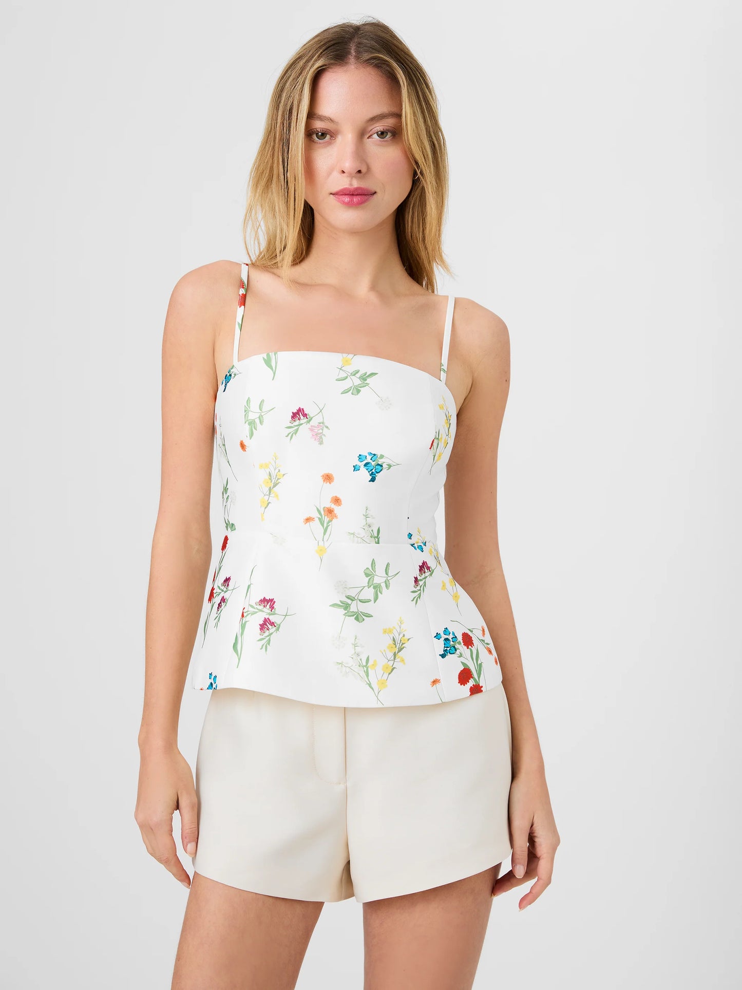 Christine Flare Peplum Top