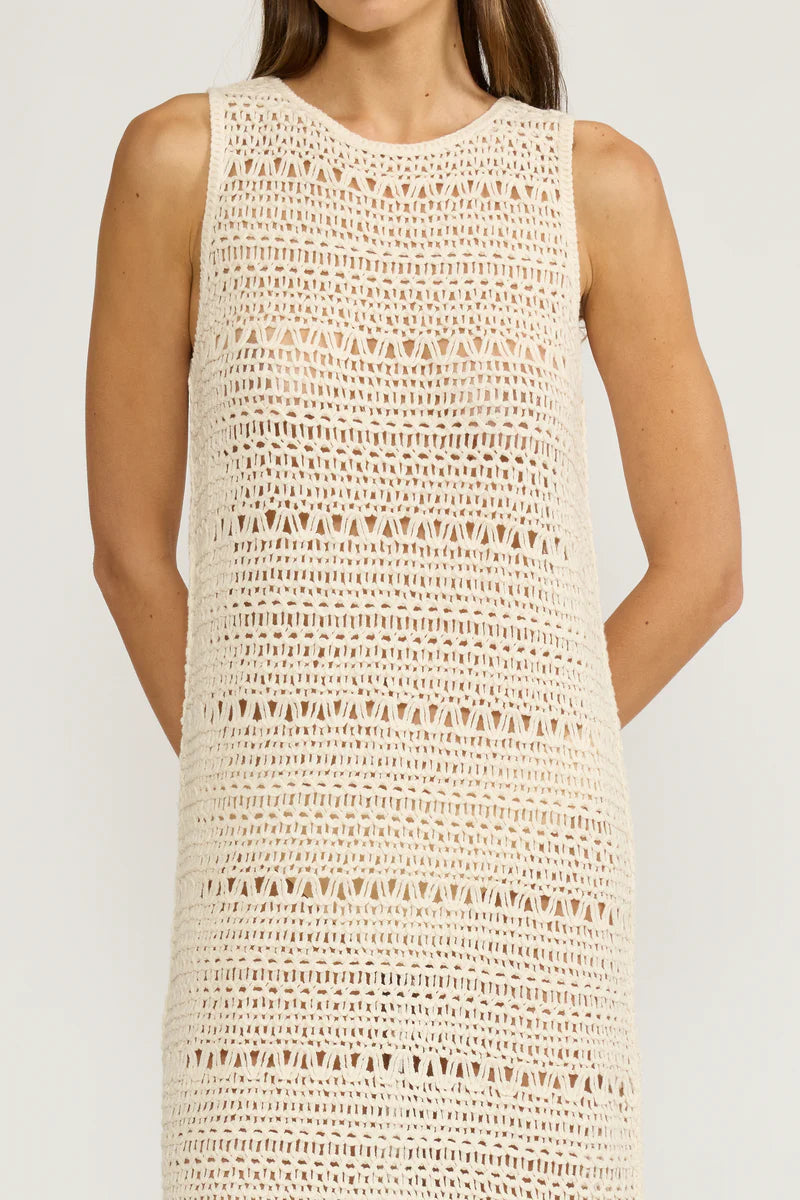 Tyler Crochet Midi Dress