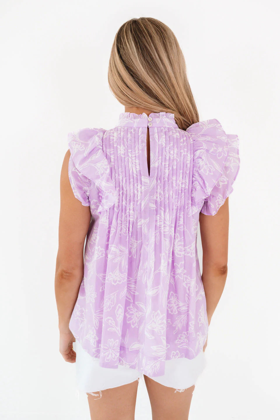 Vivian Pleated Top