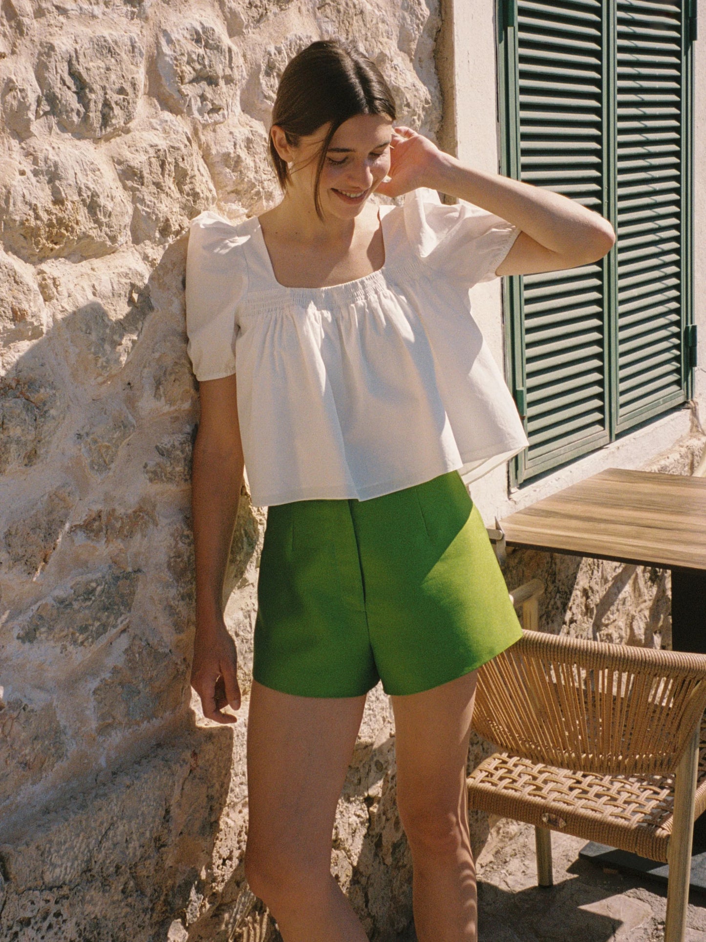Cambria Cotton Top