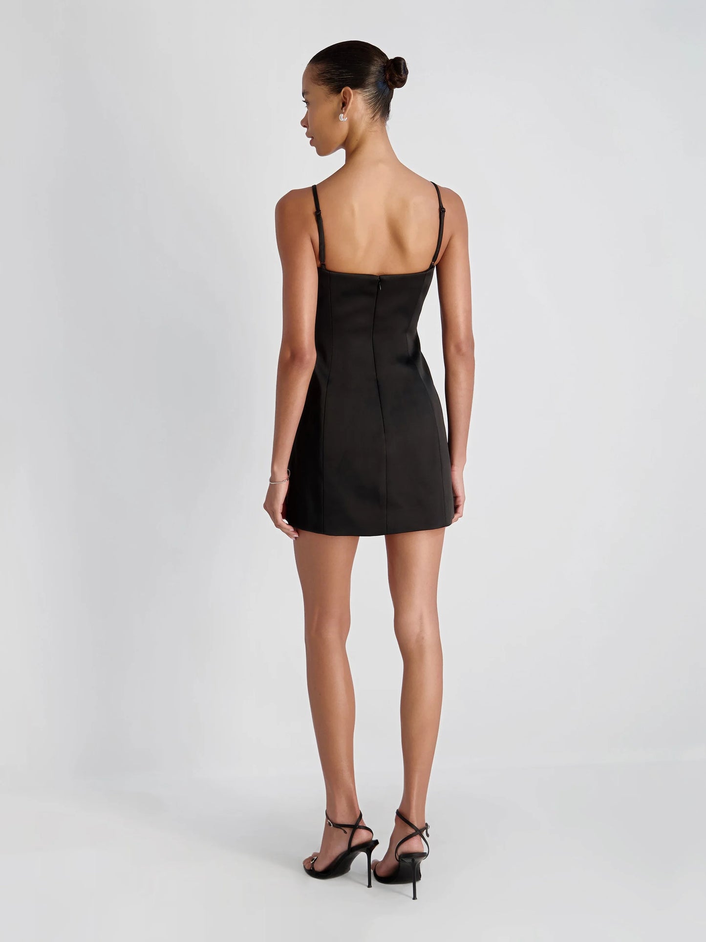 York Satin Mini Dress
