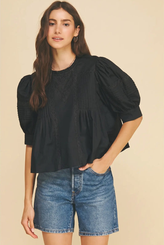 Race Trim Blouse