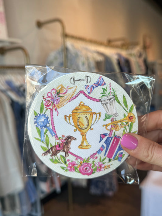 Derby Paper Coasters