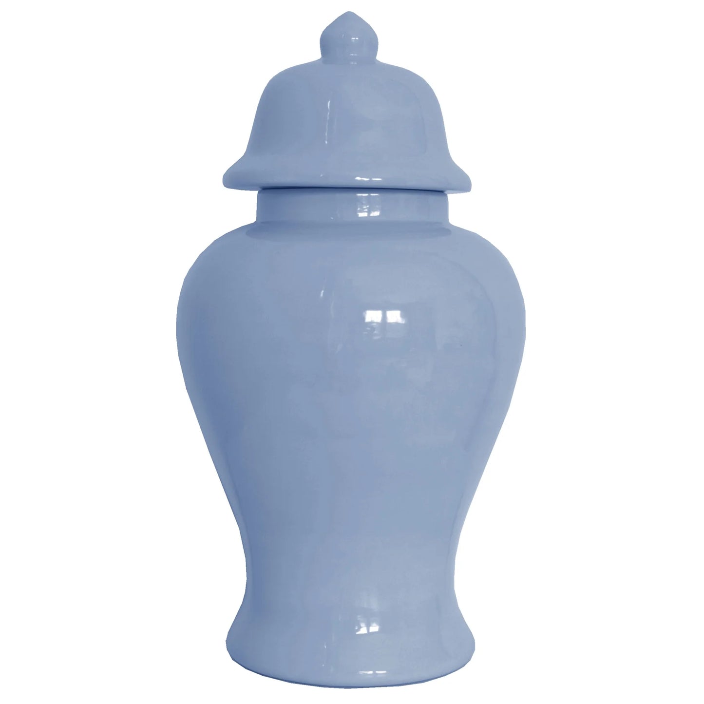 French Blue Ginger Jar Medium