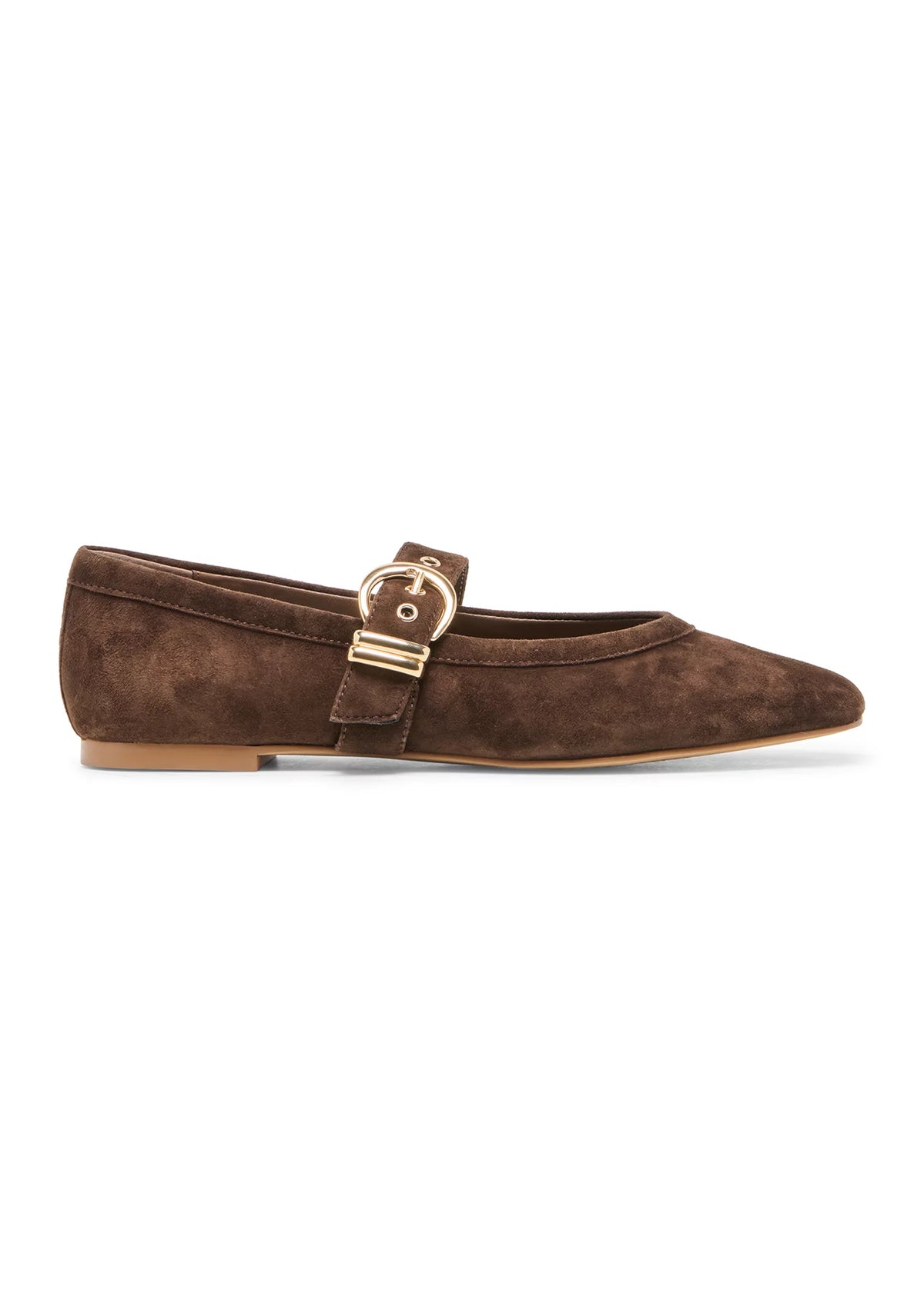 Mikel Suede Ballet Flat