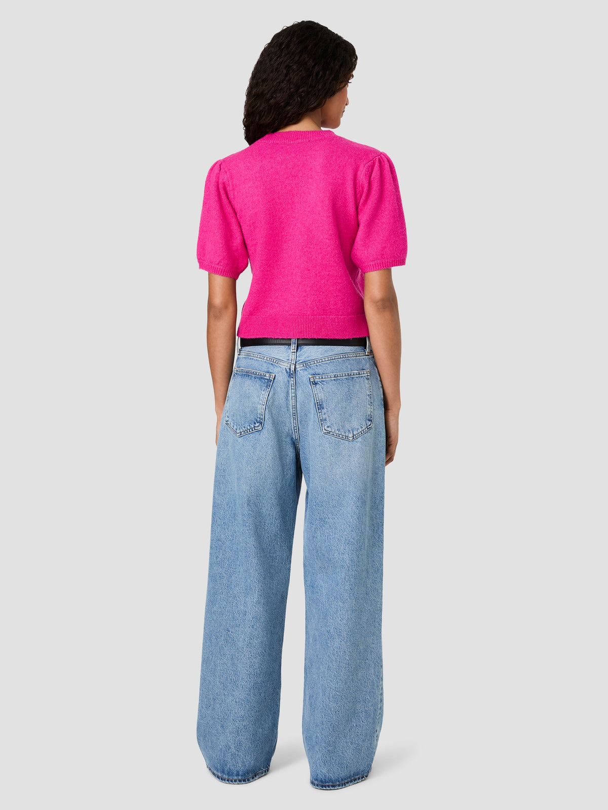 Yulia Puff Sleeve Sweater