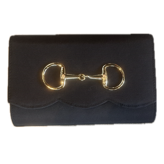 Ruby Scalloped Clutch Snaffle