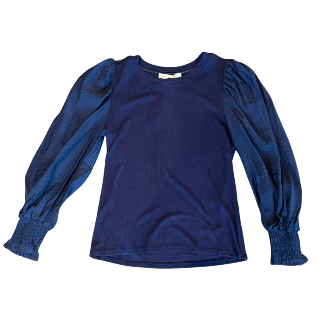 Philipa Ribbed Combo Long Sleeve