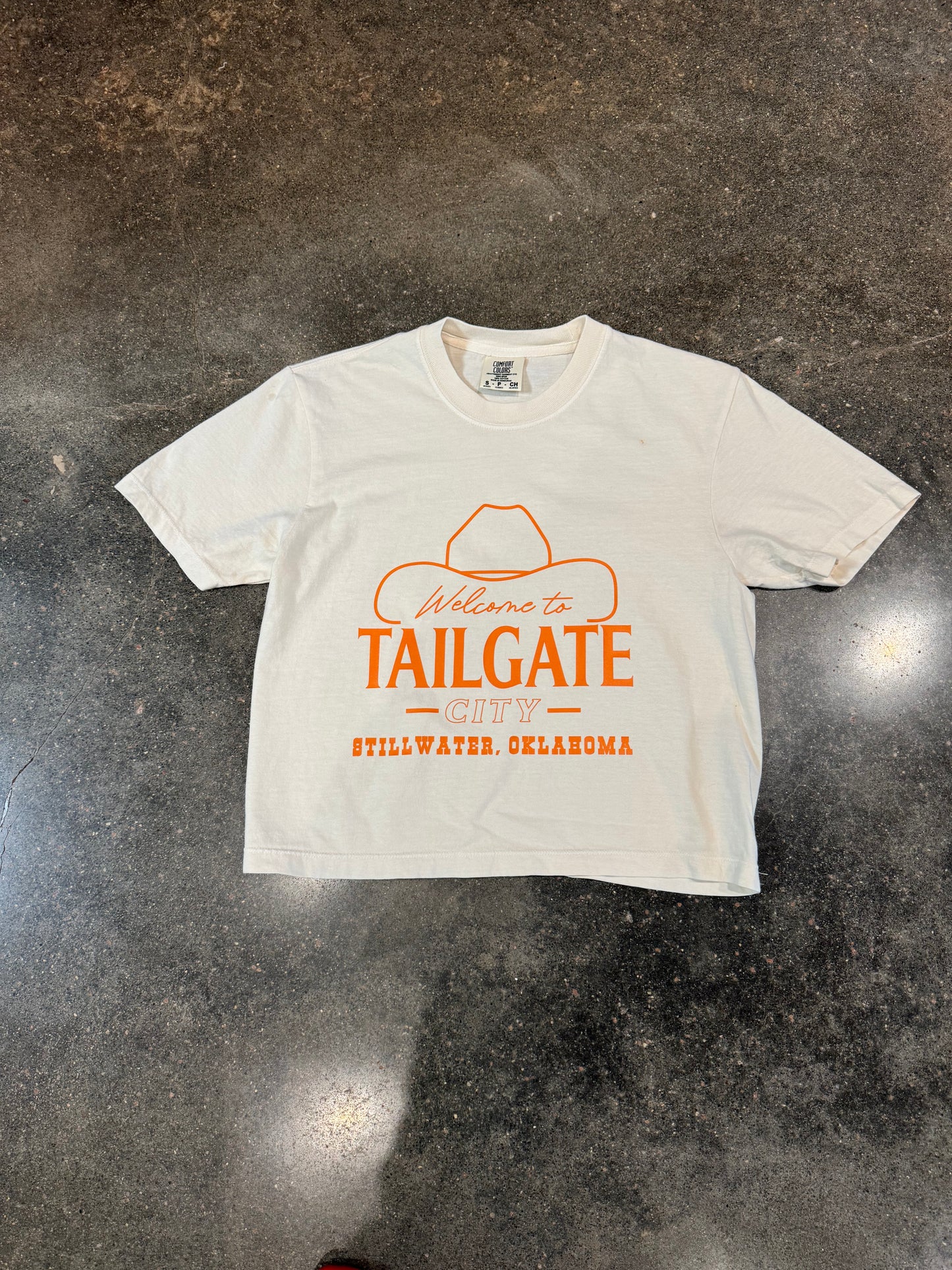 “Welcome to Tailgate” Stillwater Tee