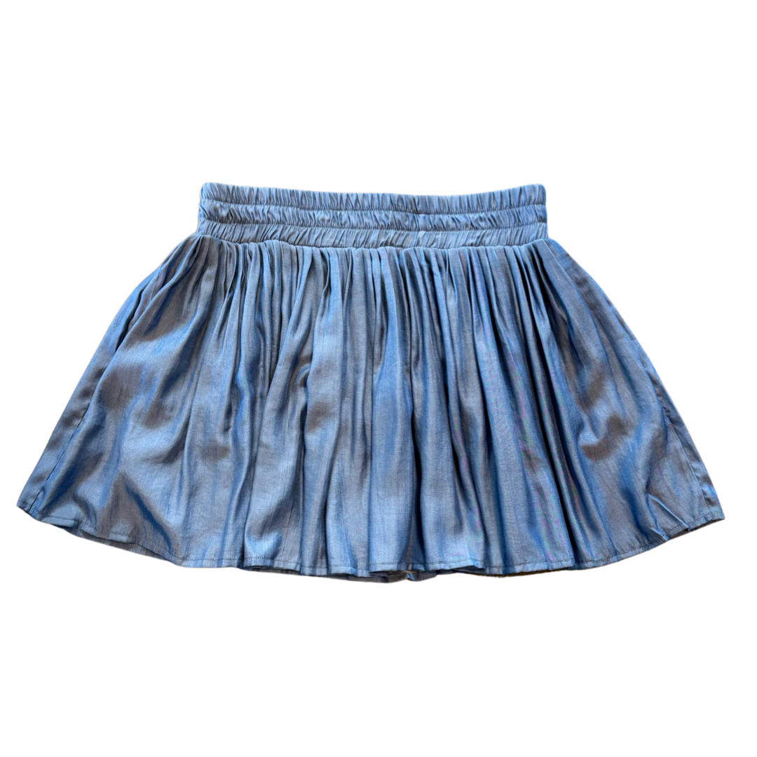 Stephanie Skirt in Chambray