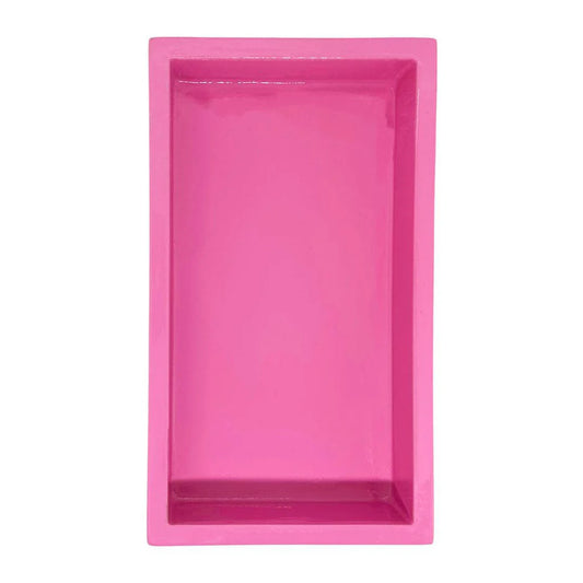 Laura Park Hot Pink Bamboo Guest Towel Holder