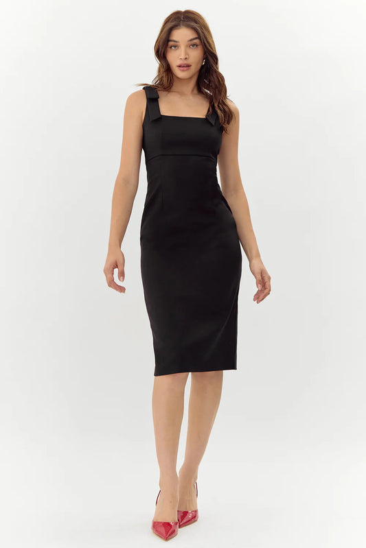 Karissa Shoulder Tie Dress