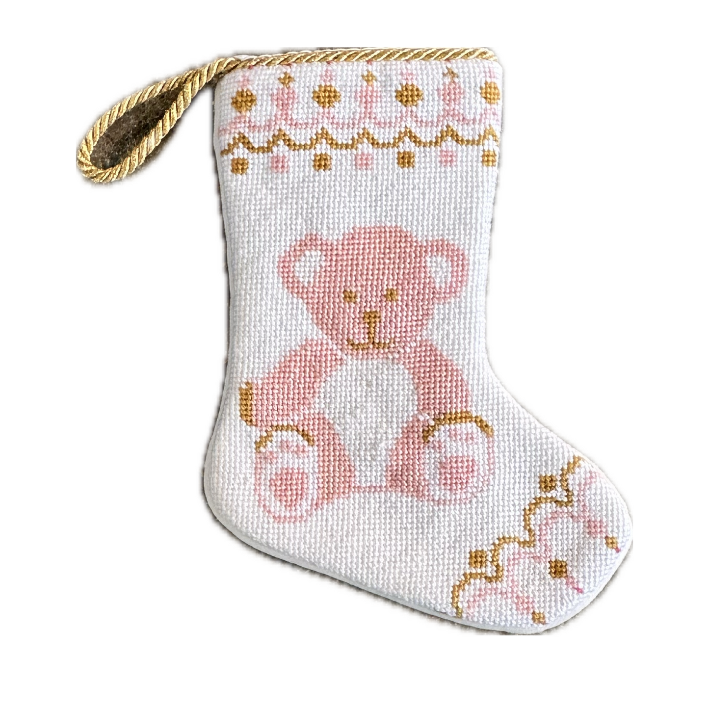 Baby Bear Bauble Stocking