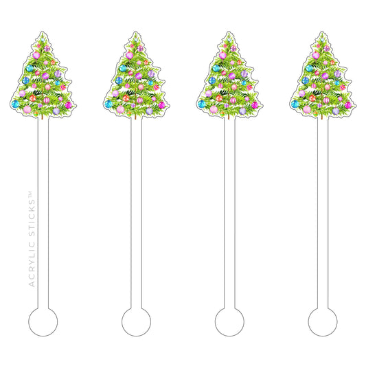 Evelyn Henson Merry Merry Tree Acrylic Sticks