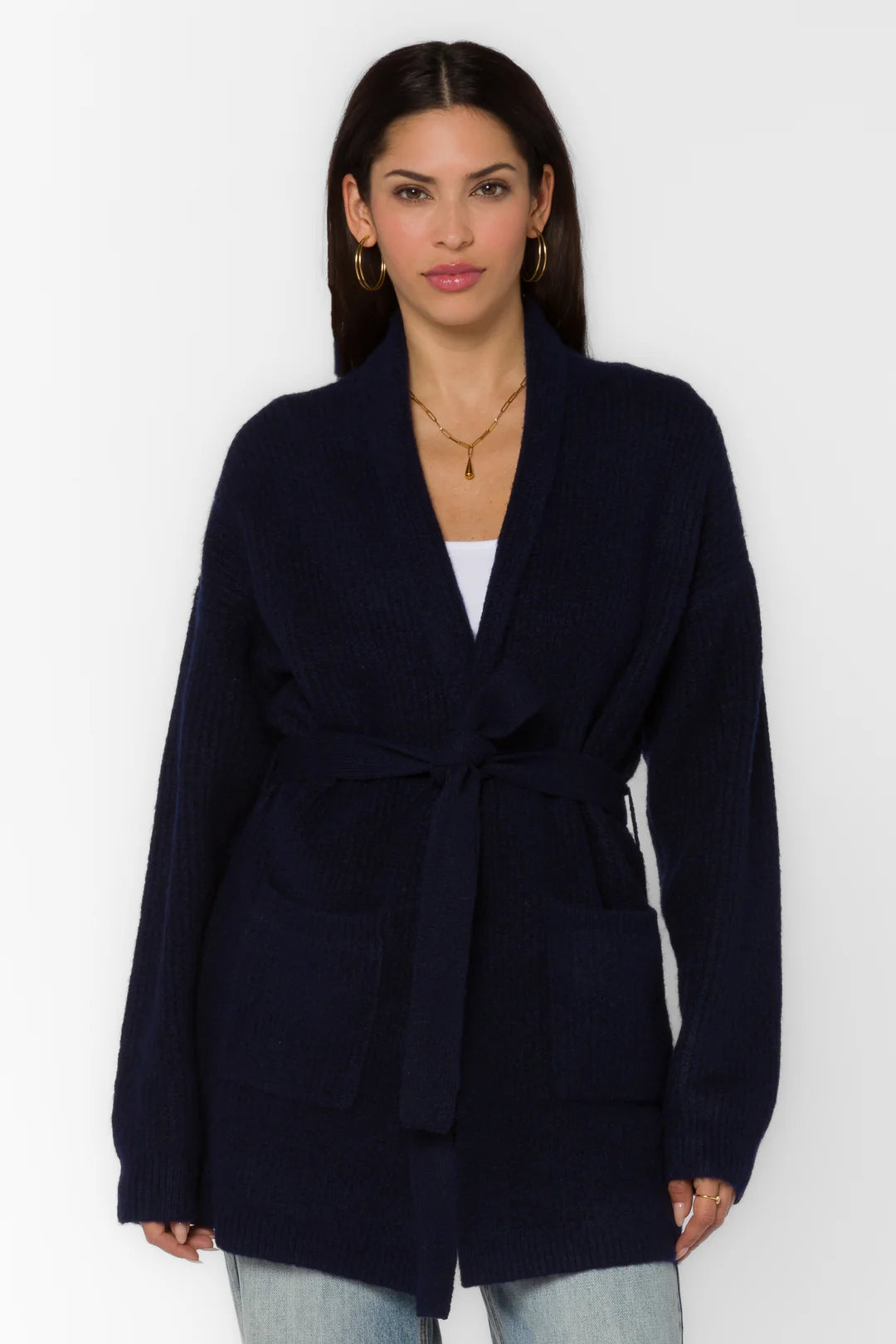 Landon Cardigan in Navy