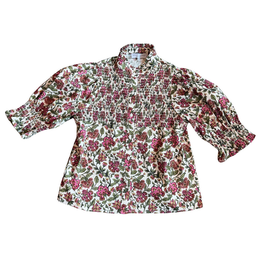 Lola Top in Wildberry Garden