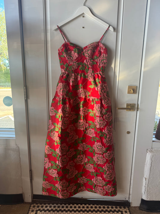 Red Rose Naia Dress