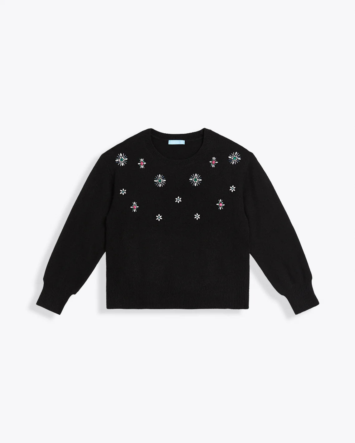 Embellished Crewneck Sweater