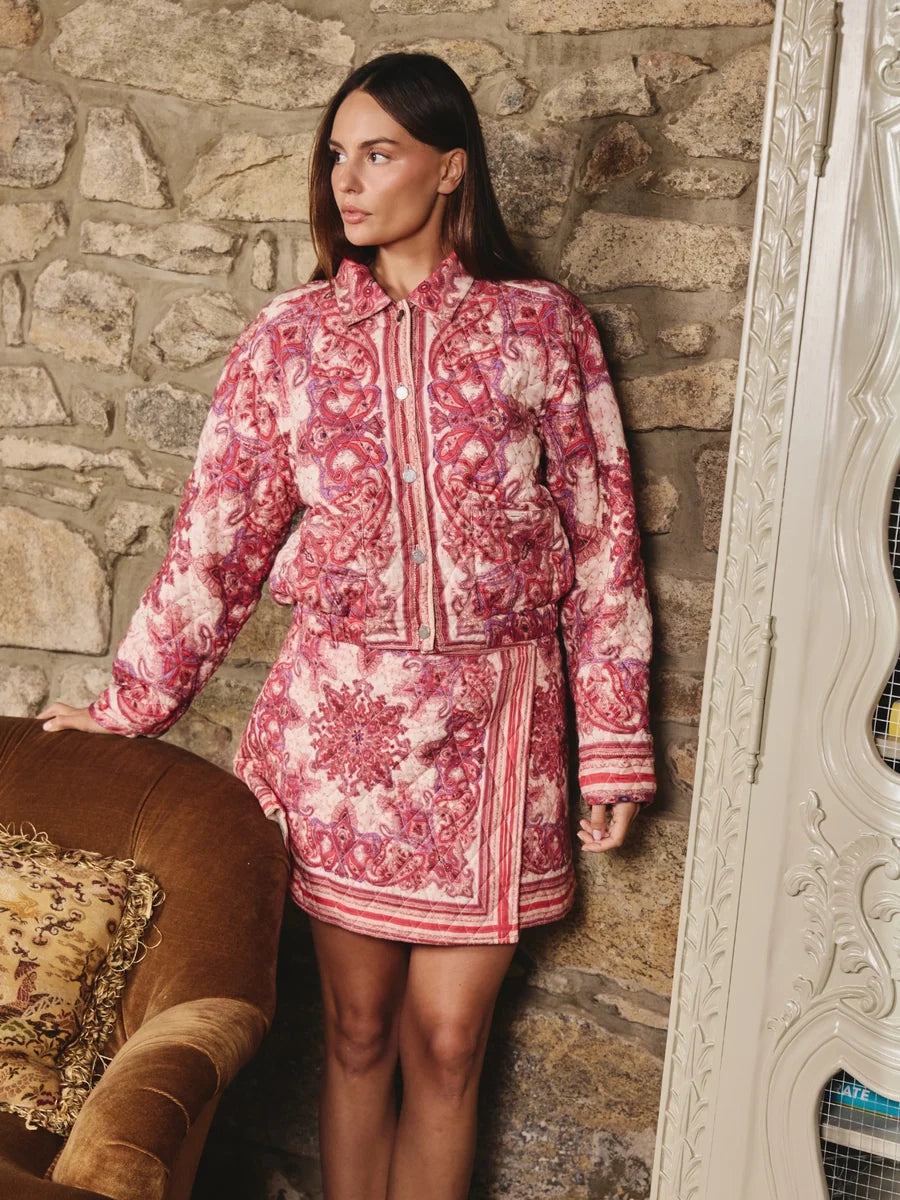 Melanie Quilted Skirt