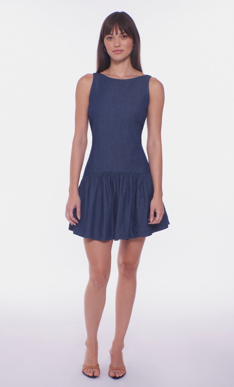 Peixoto Addison mini dress drop waist dress 