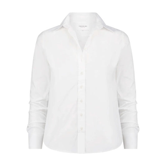 White shirt on a white background