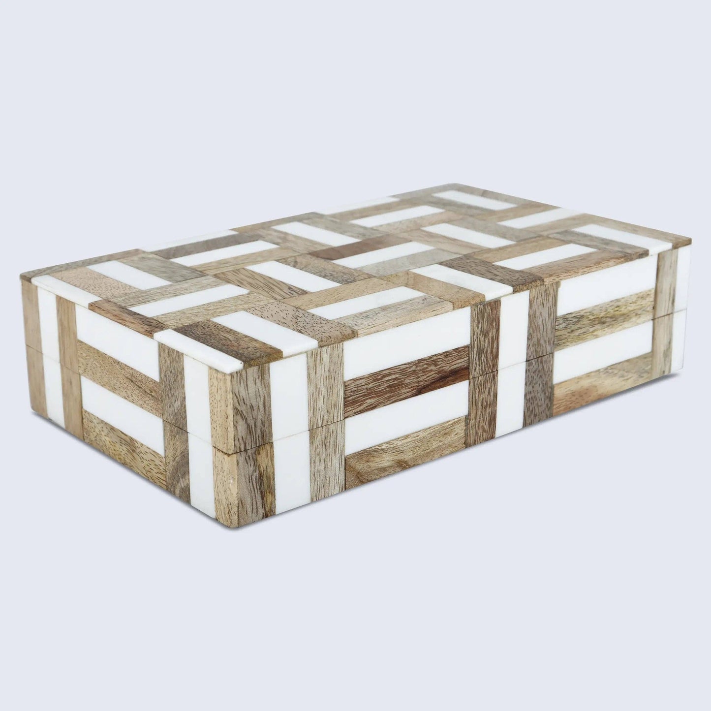 Marquet Chase Wood & Resin Storage Box