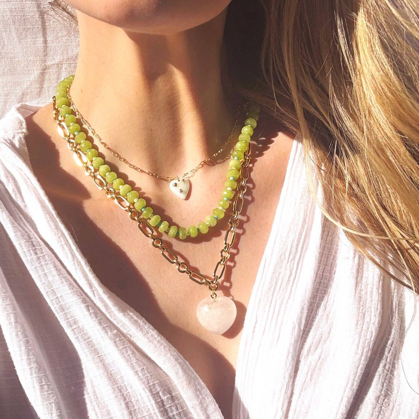 Islands Stone Candy Necklace