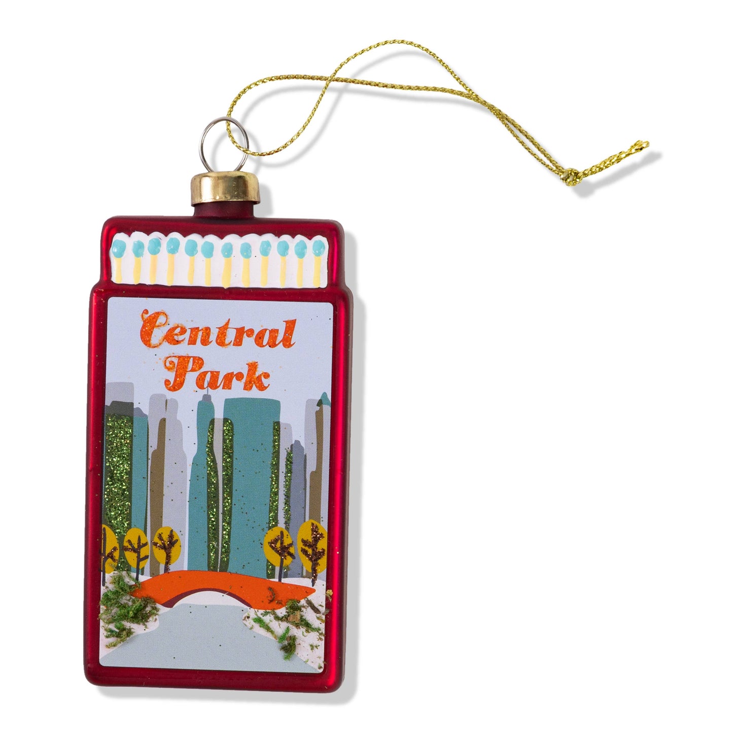 Matchbook Ornament - Central Park