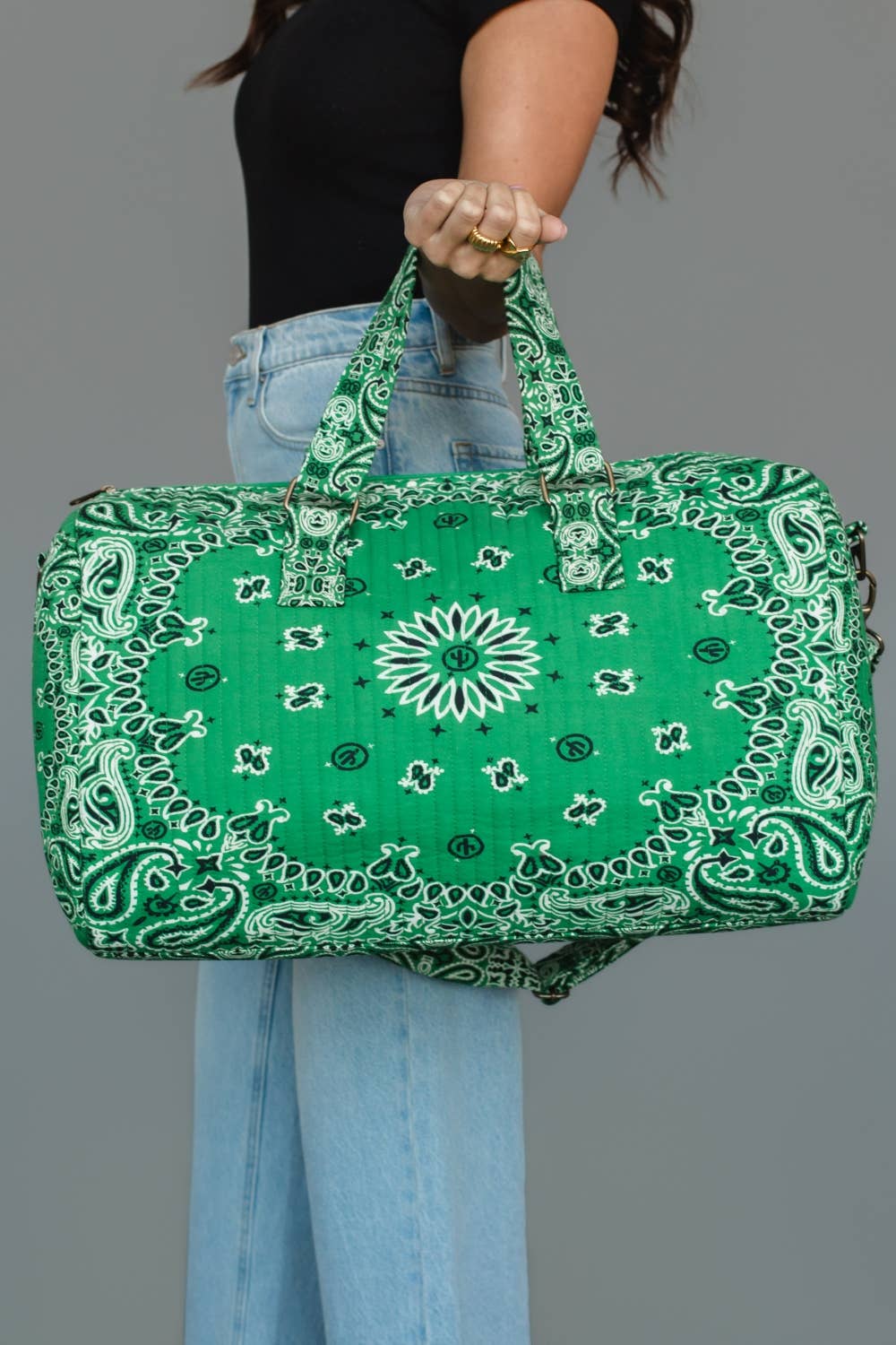 Green Bandana Duffel