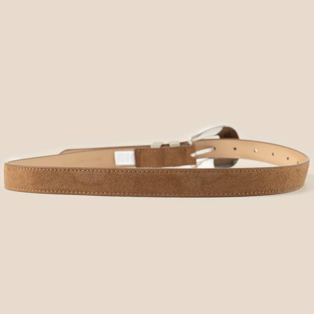 Western Style Statement Buckle Belt