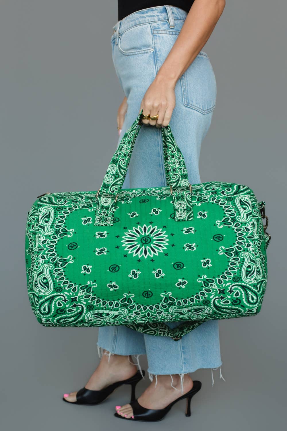 Green Bandana Duffel