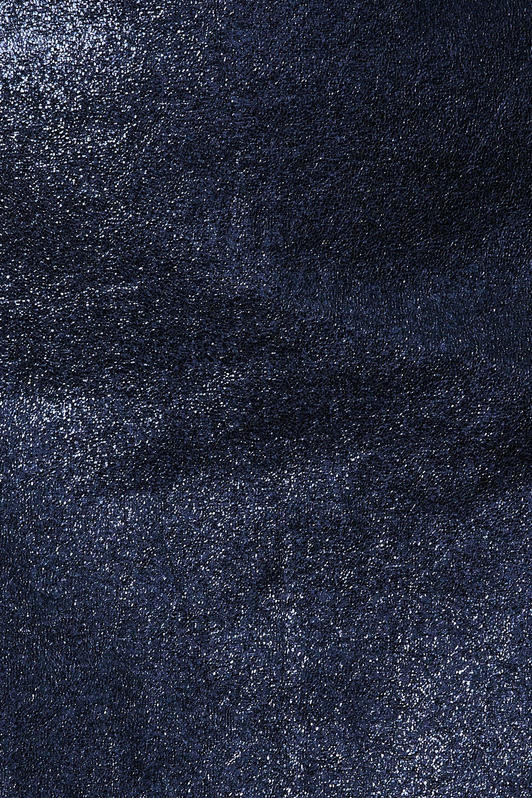 Foil Faux Leather Mini Skirt