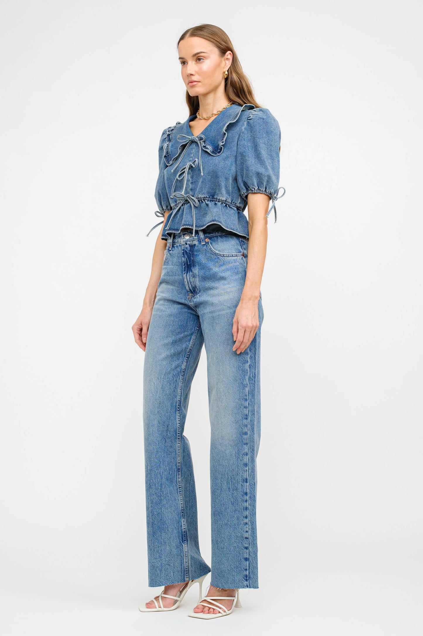 Bridget Medium Wash Blouse