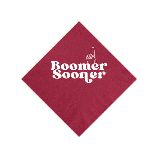 OU Cocktail Napkins