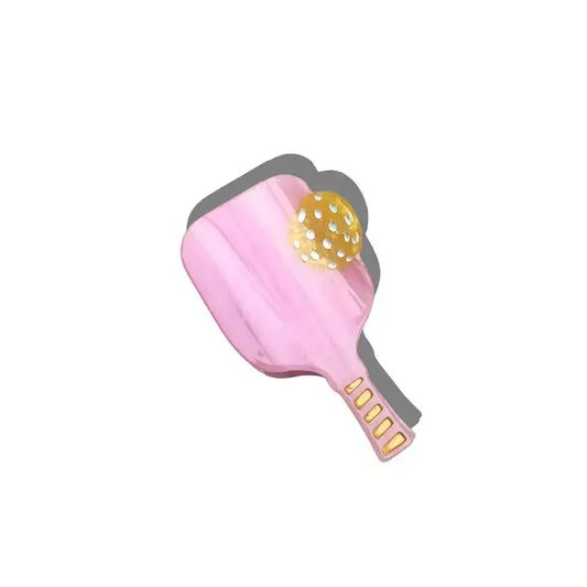 Hand-painted Pickleball Paddle Claw Hair Clip | Eco-Friendly