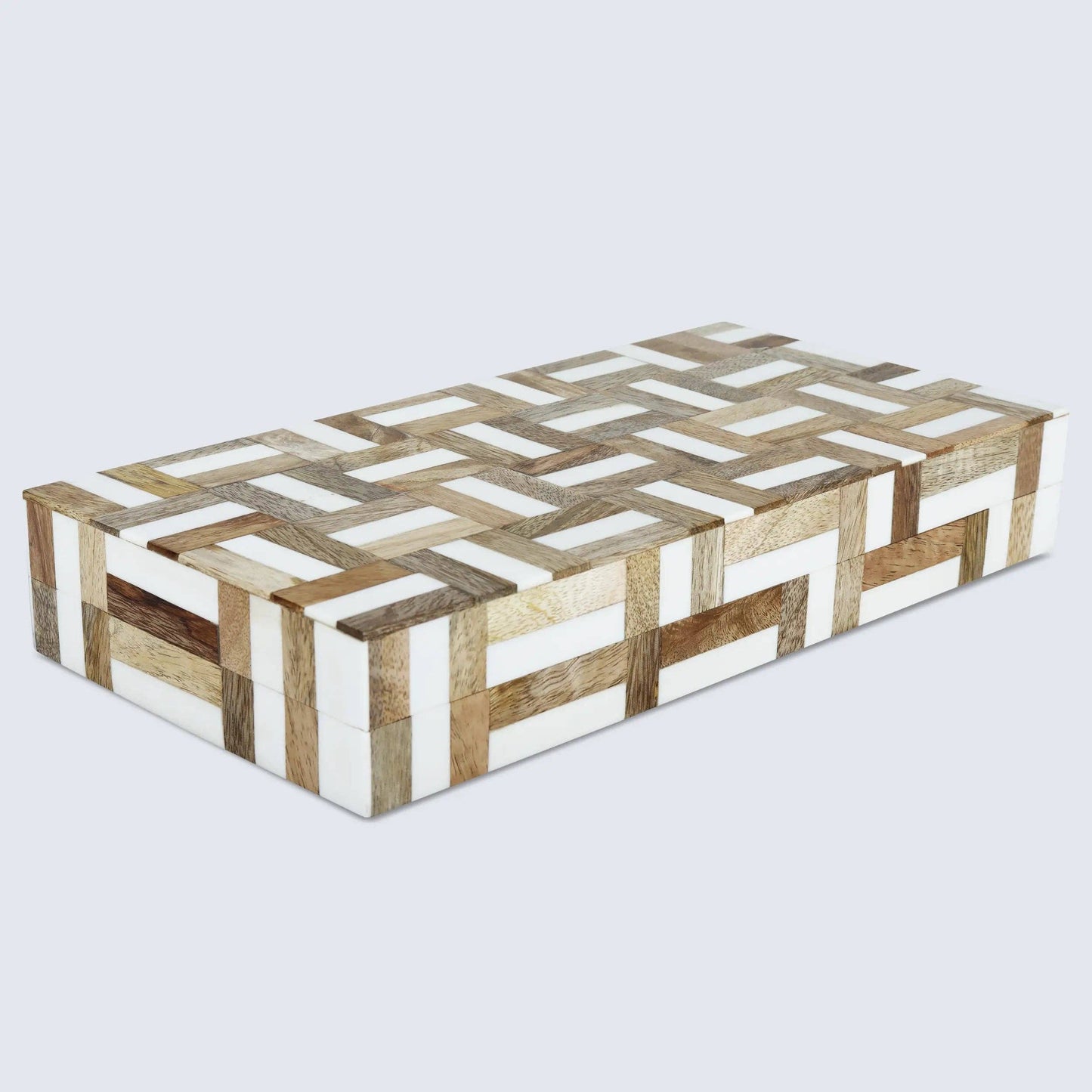 Marquet Chase Wood & Resin Storage Box