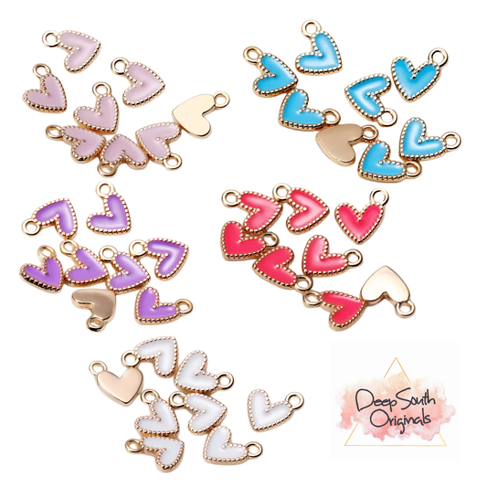 Baby Heart Charms