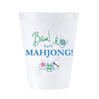 Let's Mahjong Shatterproof Cups