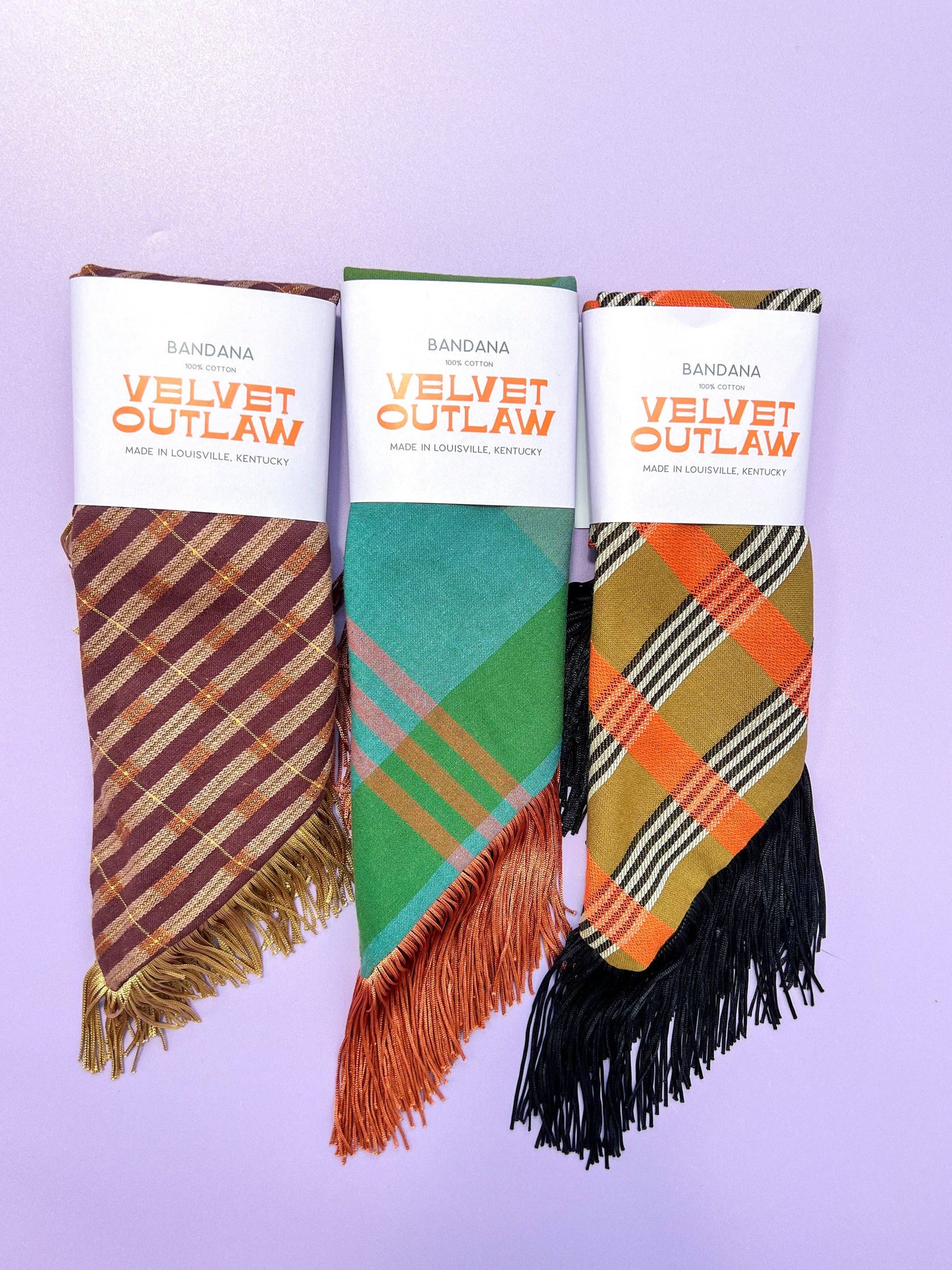 Fall Fringe Bandana - Multiple Colors