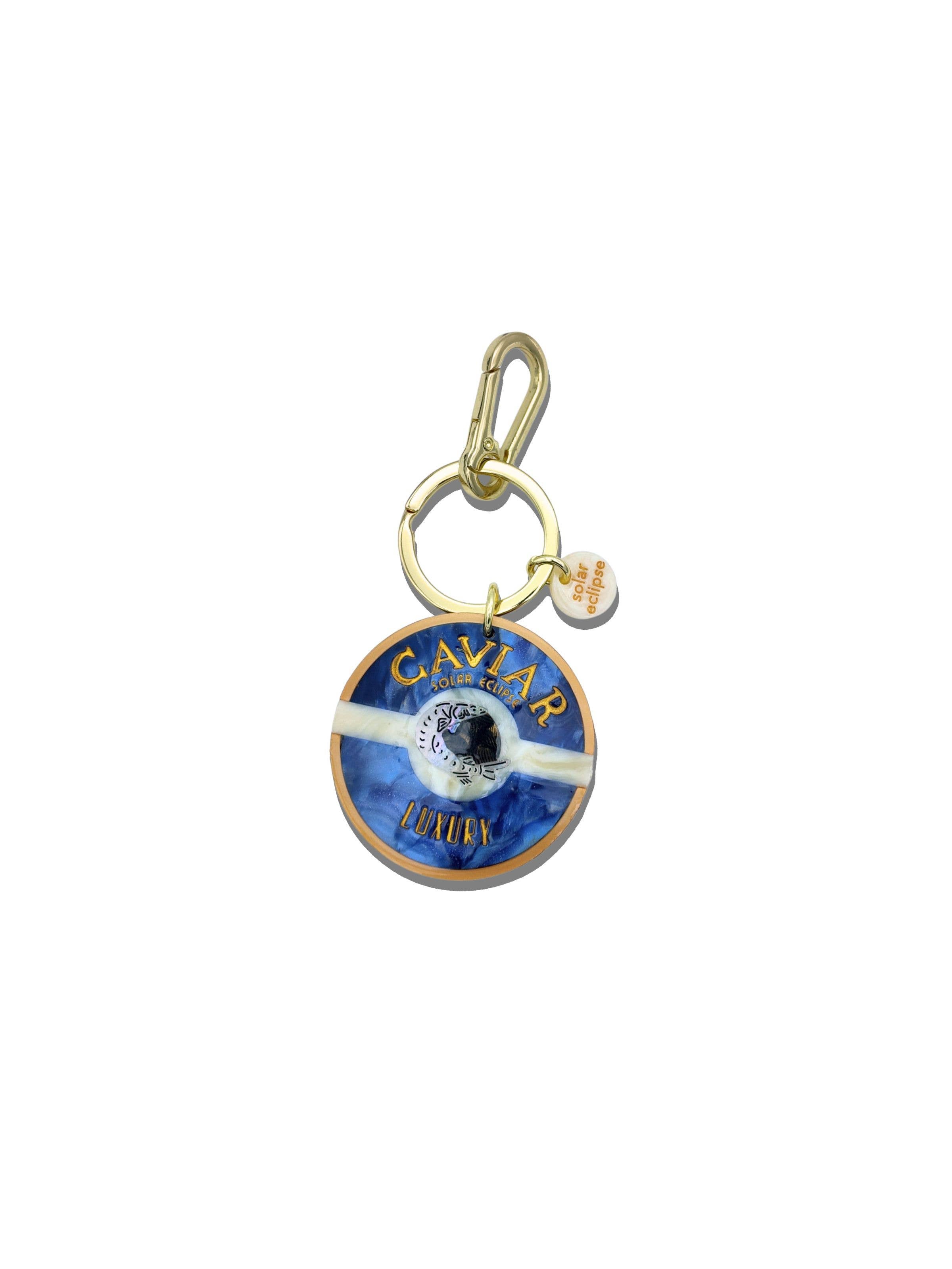 Hand-painted Caviar Bag Charm + Keychain – Refinery