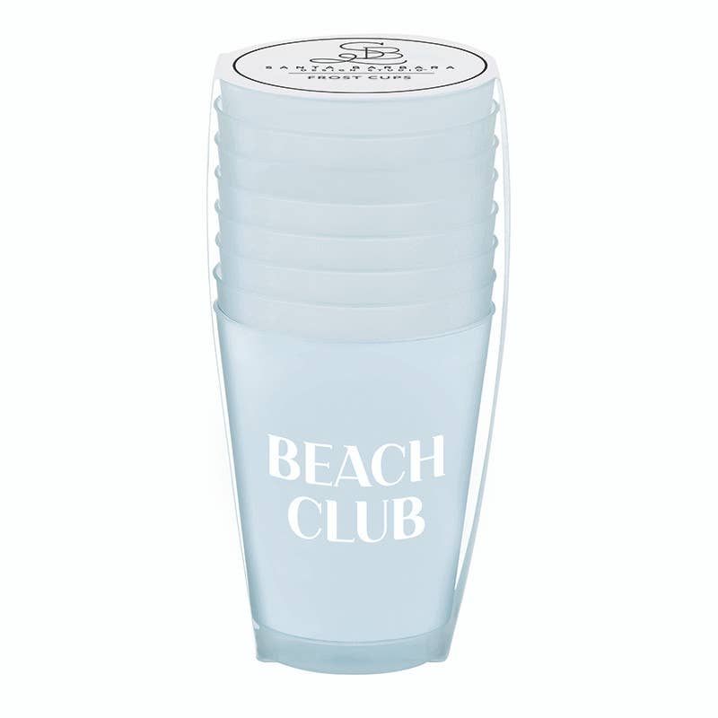 Face to Face Frost Cups - Beach Club - Set of 8