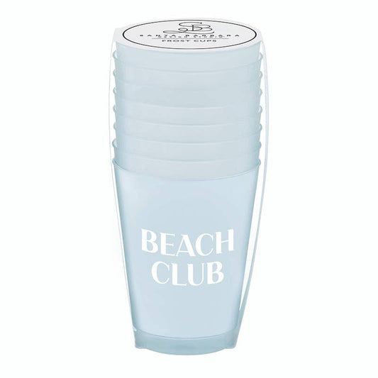 Face to Face Frost Cups - Beach Club - Set of 8