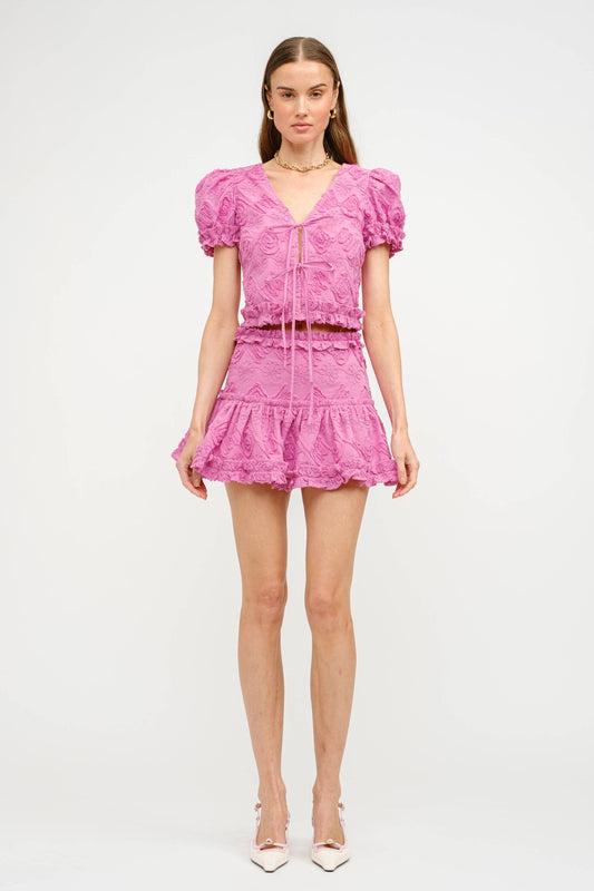 Natalia Pink Top