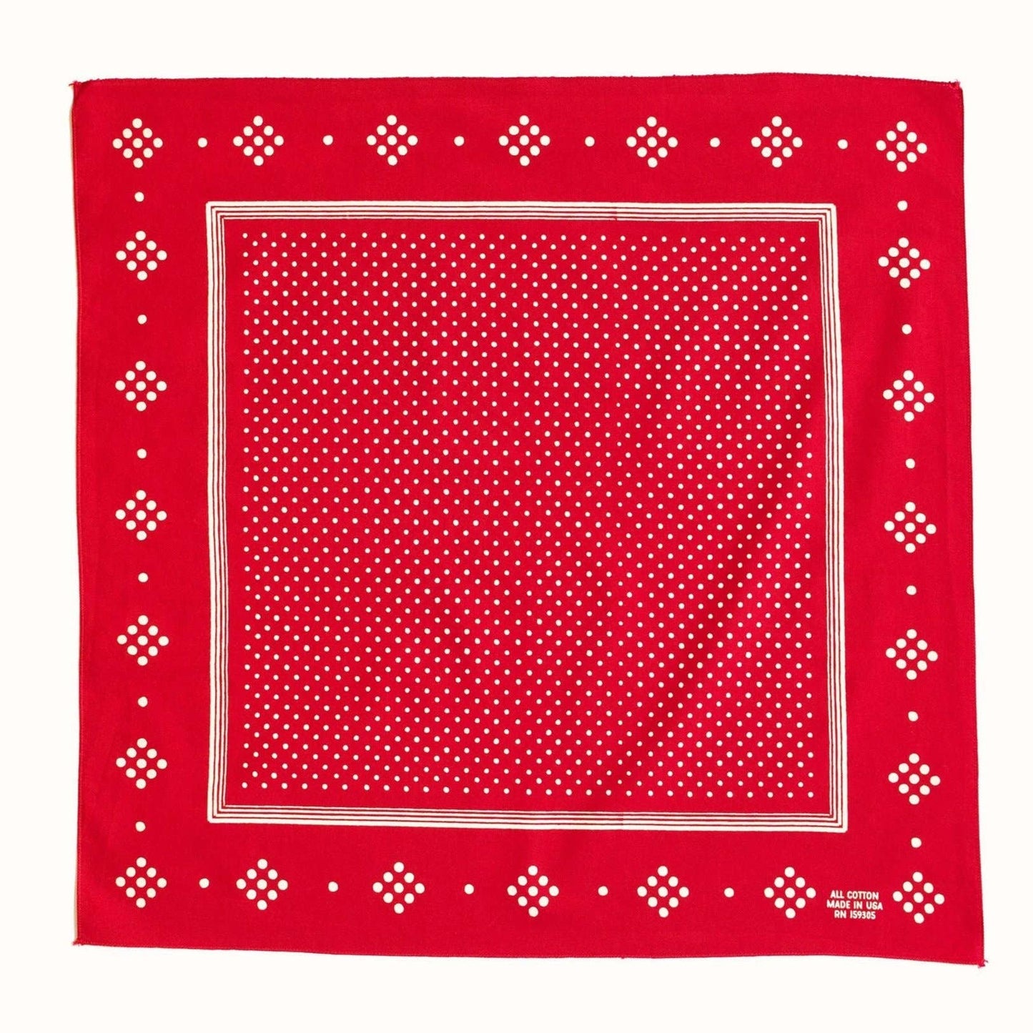 Red Polka Dot Bandana
