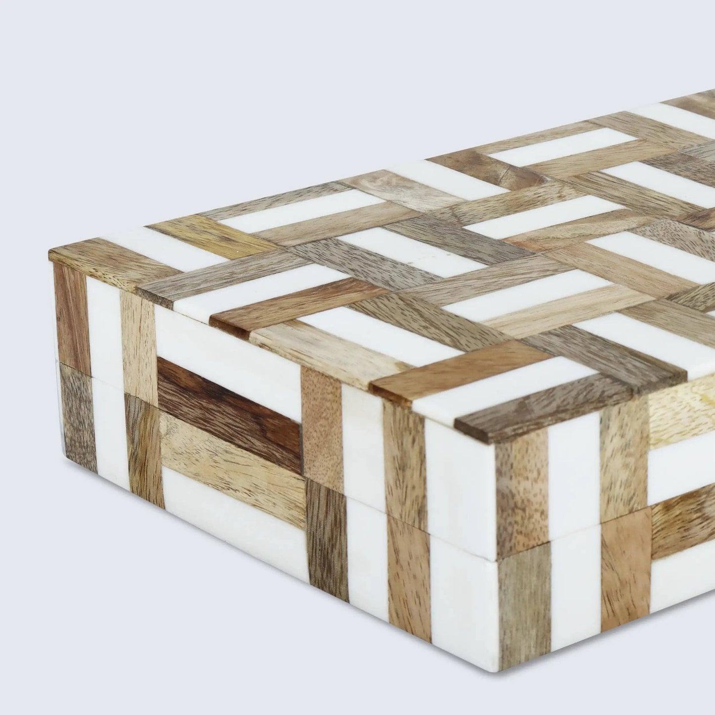 Marquet Chase Wood & Resin Storage Box