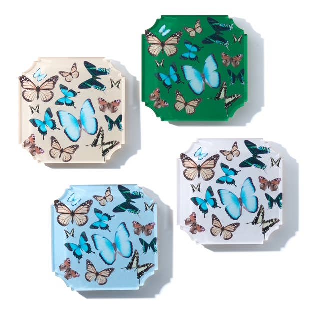 Boxed Coaster Sets Butterfly