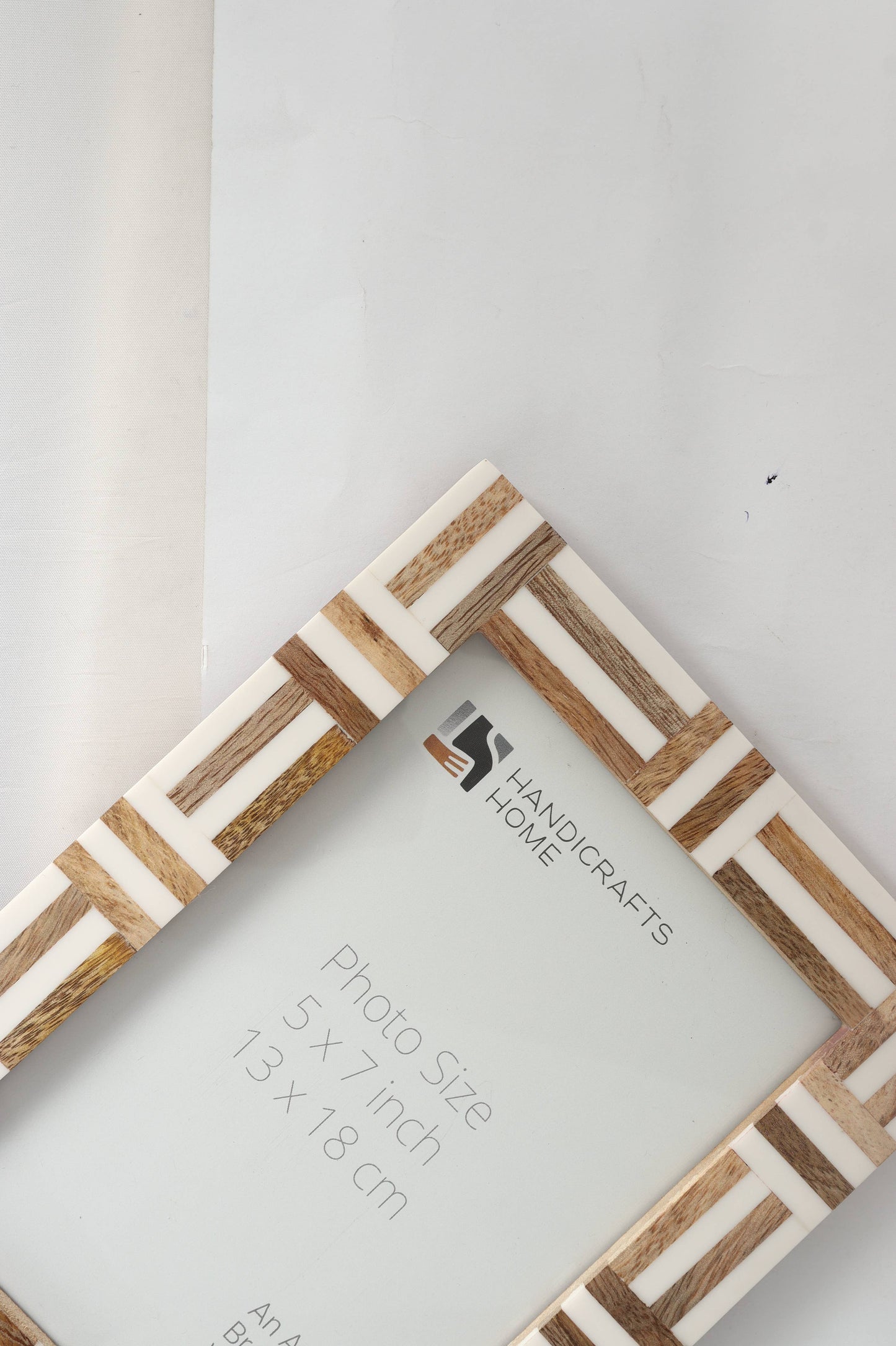 Picture Frames Marquet Grid Resin & Wood Inlay Collection