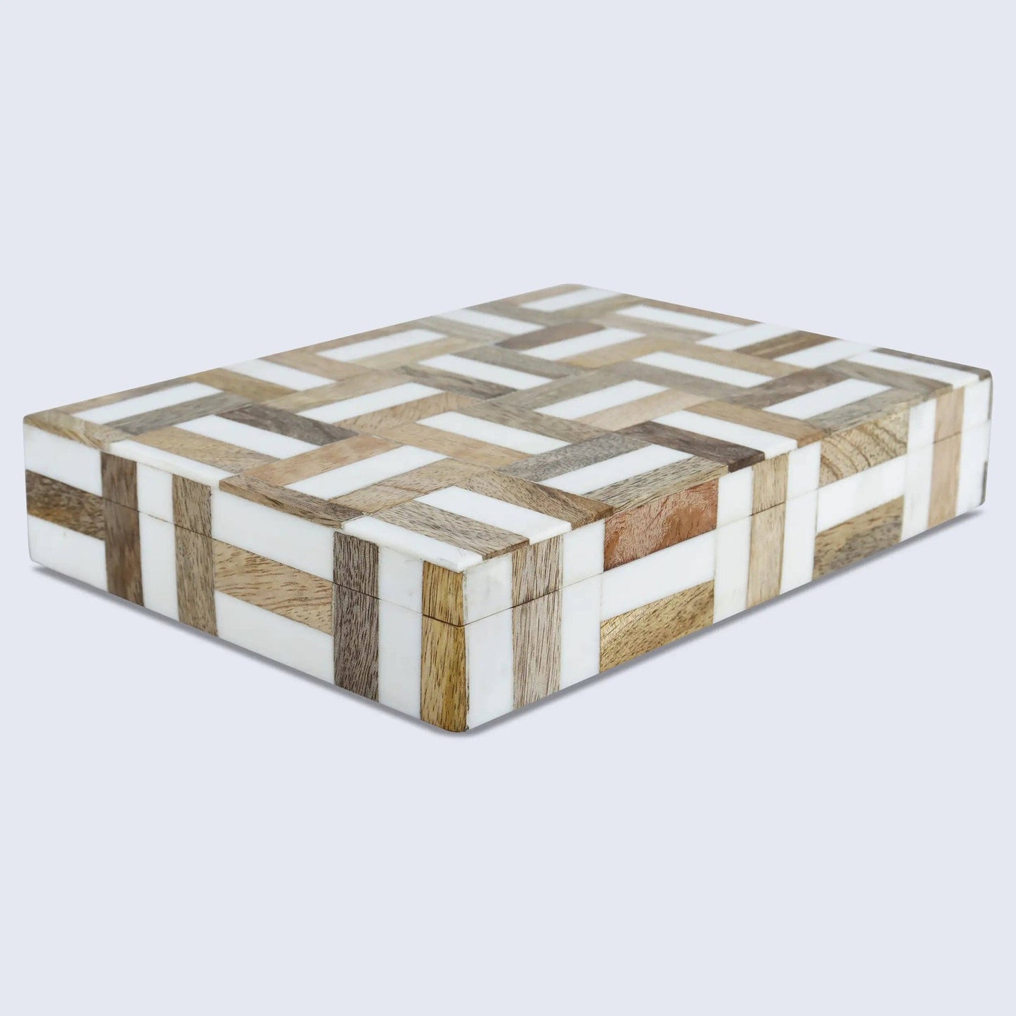 Marquet Chase Wood & Resin Storage Box