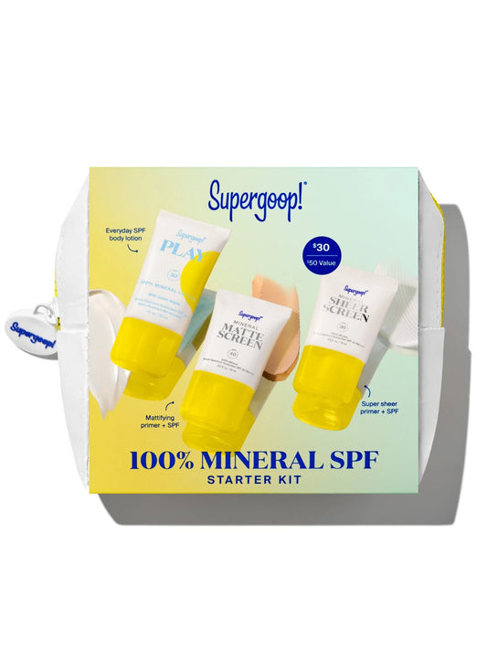 100% Mineral SPF Starter Kit NEW