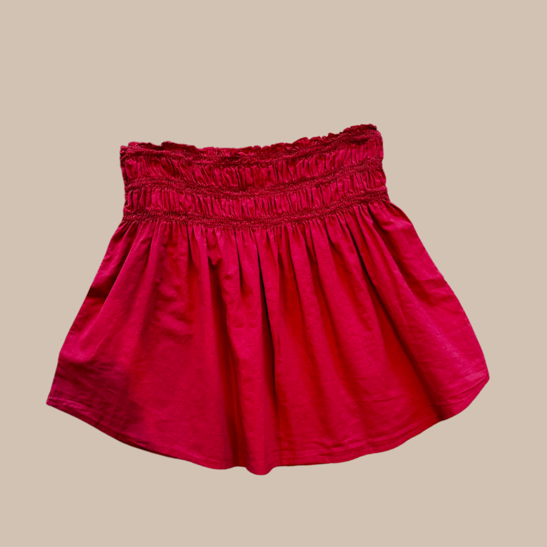 Crimson Mila skirt